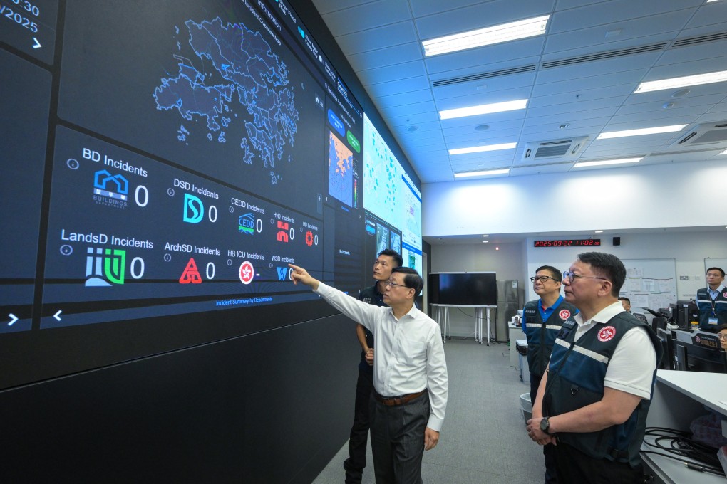 Hong Kong has gone all out in preparations “with widened safety margins” for Super Typhoon Ragasa, according to city leader John Lee. Photo: Handout