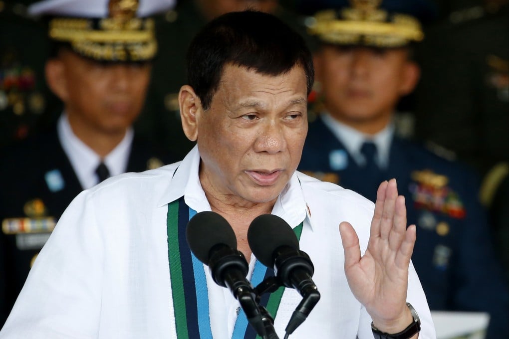 Former Philippine president Rodrigo Duterte. Photo: AP