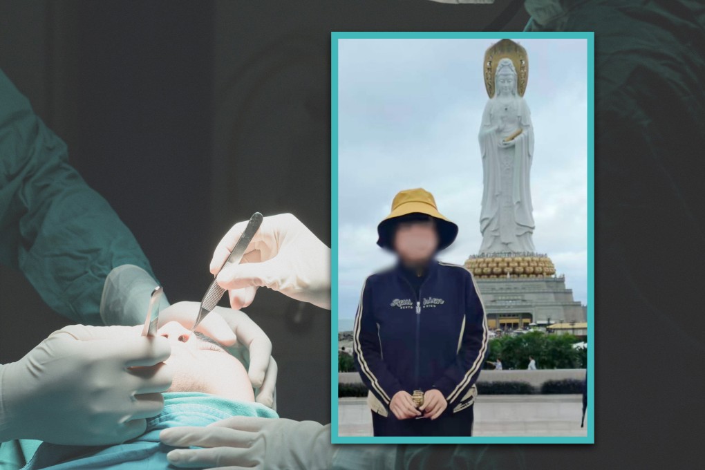 A man in China who discovered his late mother spent her entire US$67,000 life savings on plastic surgery is seeking a refund. Photo: SCMP composite/Shutterstock/Douyin