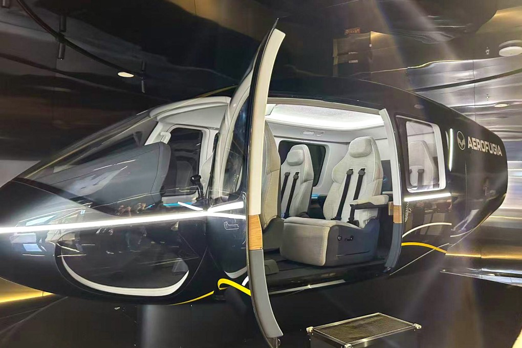 Aerofugia’s electric vertical take-off and landing (eVTOL) aircraft, the AE200. Photo: Handout