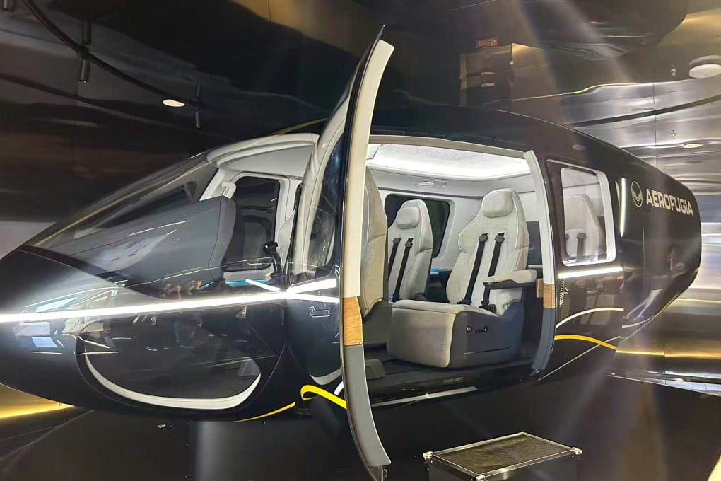 Aerofugia’s electric vertical take-off and landing (eVTOL) aircraft, the AE200. Photo: Handout