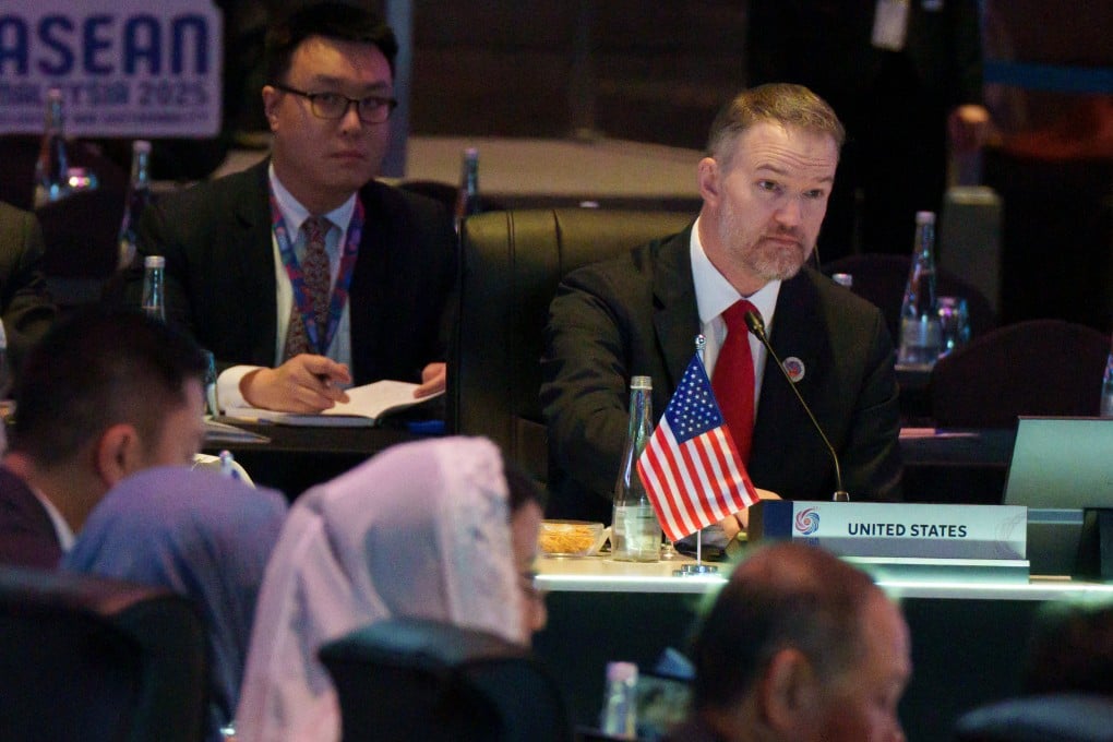 US Trade Representative Jamieson Greer attends the Asean Economic Ministers’ Meeting in Kuala Lumpur on Wednesday. Photo: AP