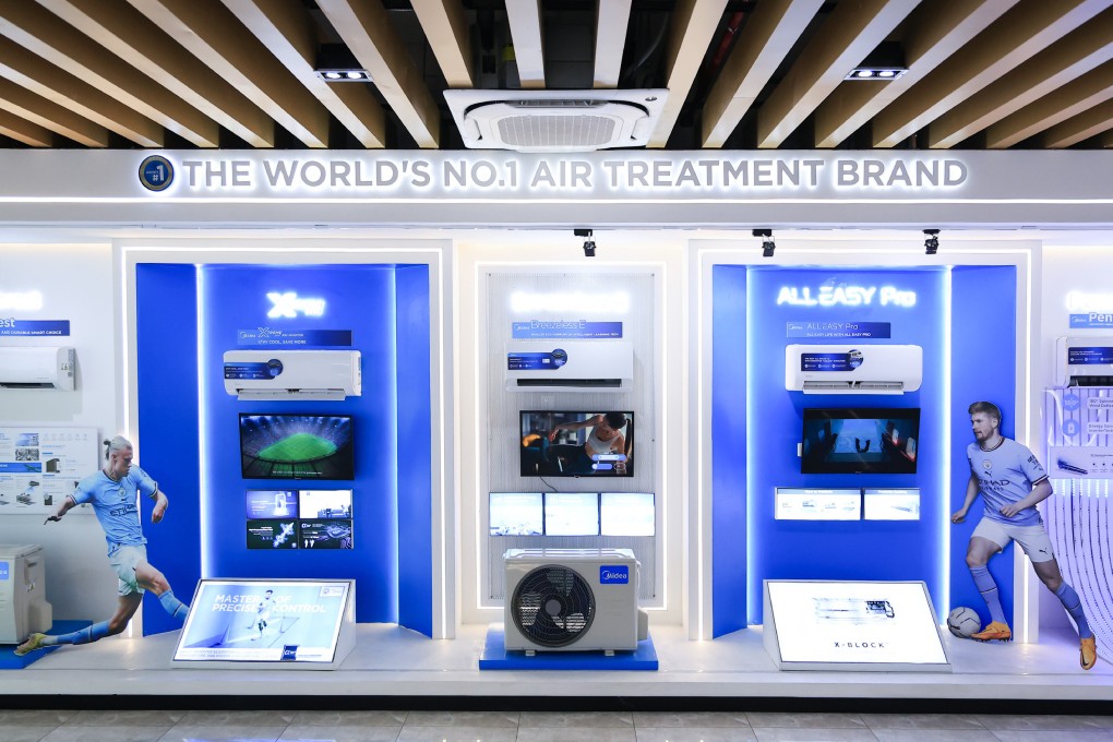 Midea was ranked by market research firm Euromonitor as the world’s No 1 smart home appliances brand last year and the world’s best-selling residential inverter air conditioner brand between 2022 and last year.