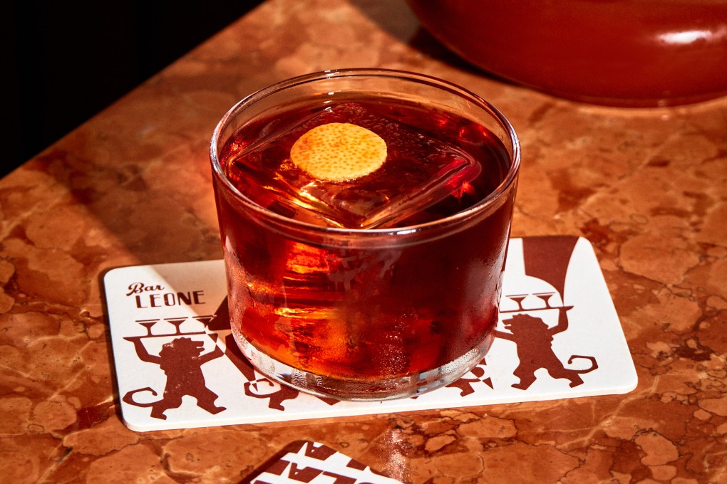 The Fig Leaf Negroni at Bar Leone in Hong Kong. Photo: Handout