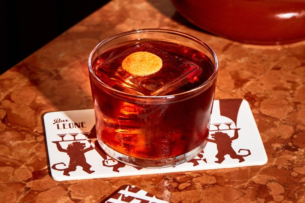 The Fig Leaf Negroni at Bar Leone in Hong Kong. Photo: Handout