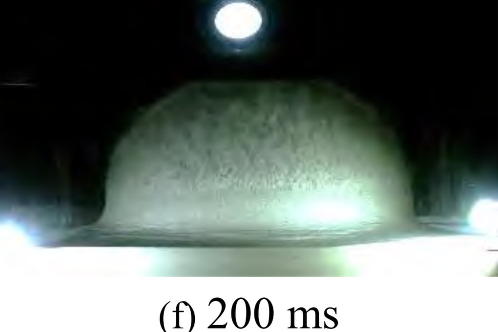 Chinese military scientists conduct the first lab experiment simulating the explosion of three nuclear bunker busters. Credit: Army Engineering University of PLA