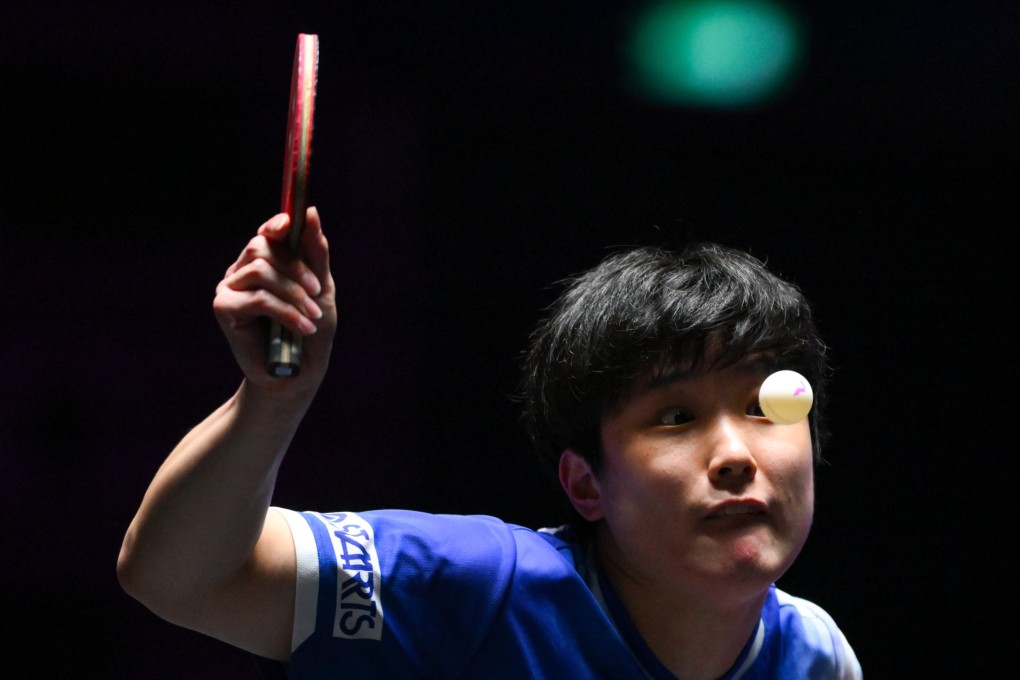 Japan’s Harimoto Tomokazu told a magazine that Fan Zhendong and Lin Shidong had “great backhands” that were “not difficult to deal with”. Photo: Xinhua