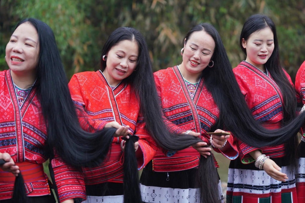 We explore why women from the Red Yao ethnic minority in China only cut their hair twice in their lives. Photo: Sohu