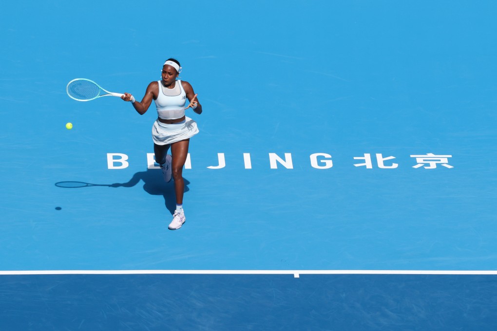Coco Gauff has proved a hit with Chinese fans. Photo: Xinhua