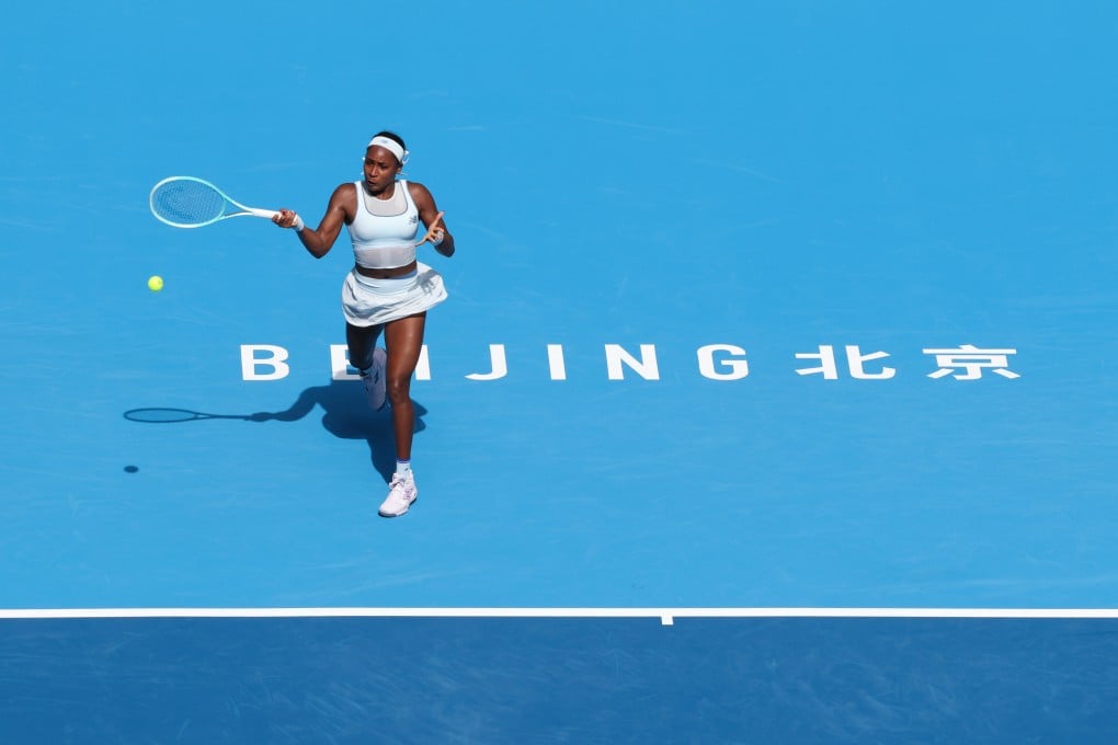 Coco Gauff has proved a hit with Chinese fans. Photo: Xinhua