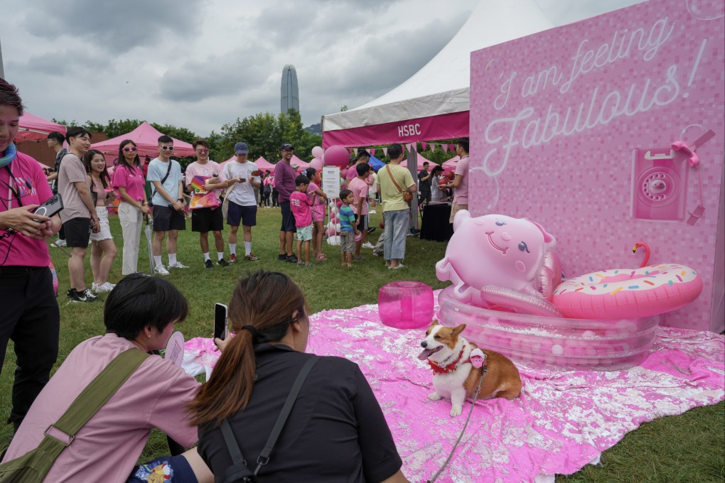 Pink Dot HK 2024 was held in the West Kowloon Cultural District. Photo: Sam Tsang