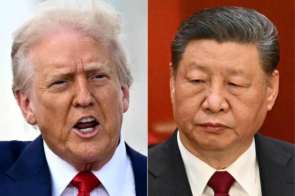 A call between presidents Xi Jinping and Donald Trump this month was their second since June, as tensions have persisted between China and the United States. Photo: AFP