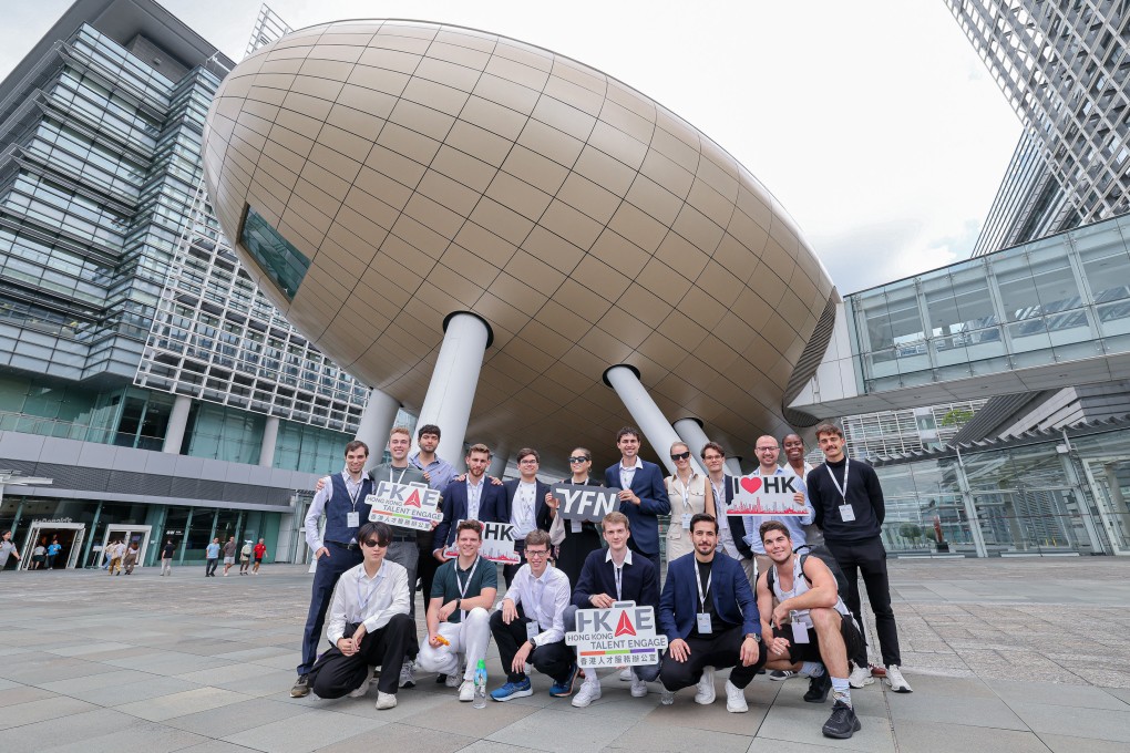 German start-up founders and entrepreneurs visit their local counterparts at the Hong Kong Science and Technology Parks Corporation.