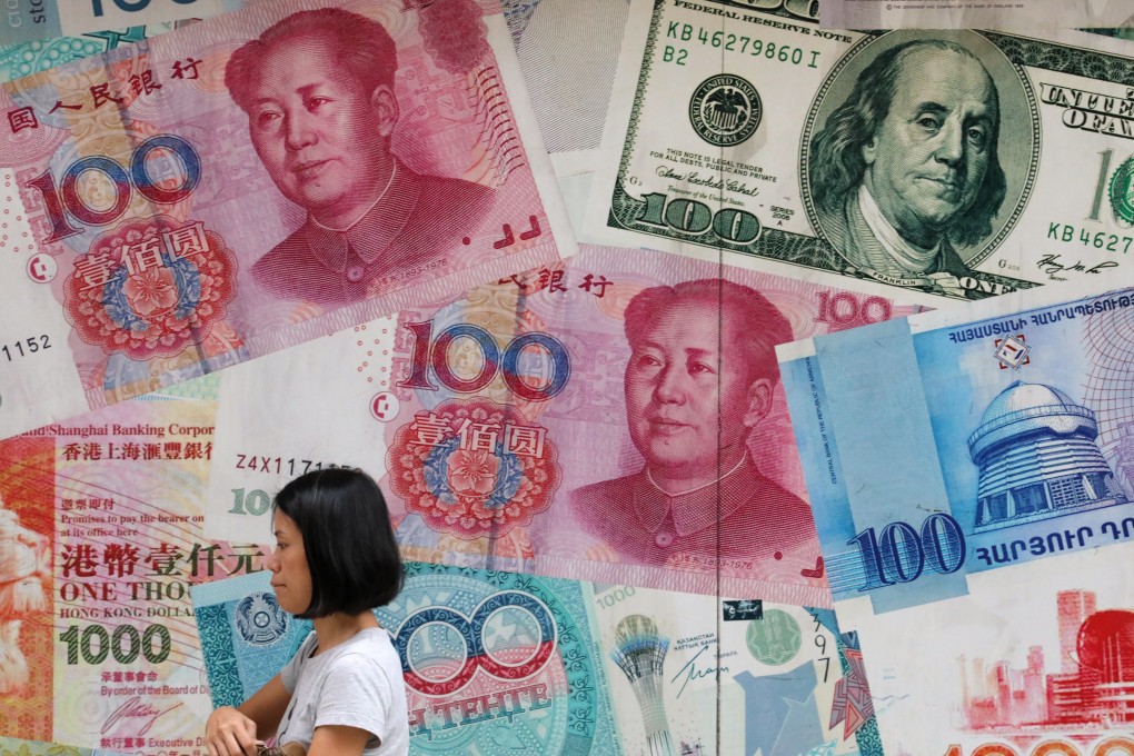 The yuan’s share in global forex trading has been gradually climbing in recent years, according to survey results. Photo: Felix Wong