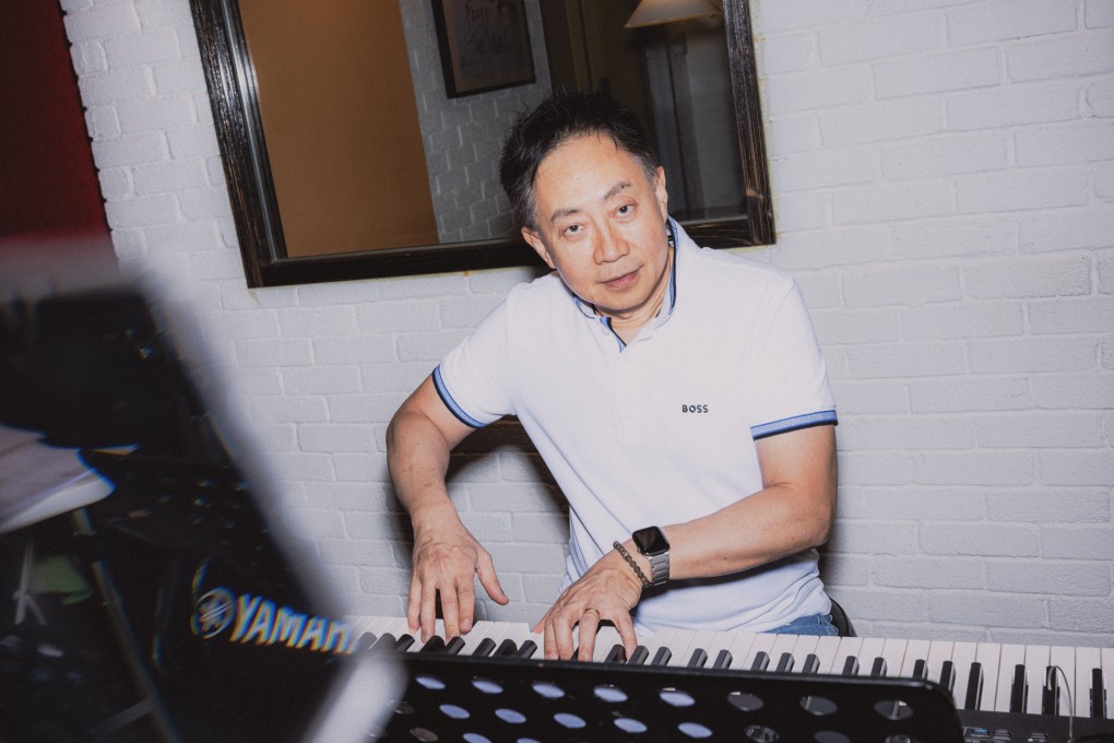 Andrew Tuason in his Hong Kong studio during rehearsals for his upcoming tour in San Francisco. Photo: Jocelyn Tam