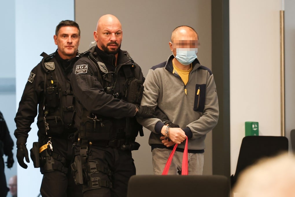 The defendant, whose face has been pixilated to comply with German law, was found guilty by a court in Dresden. Photo: Getty Images