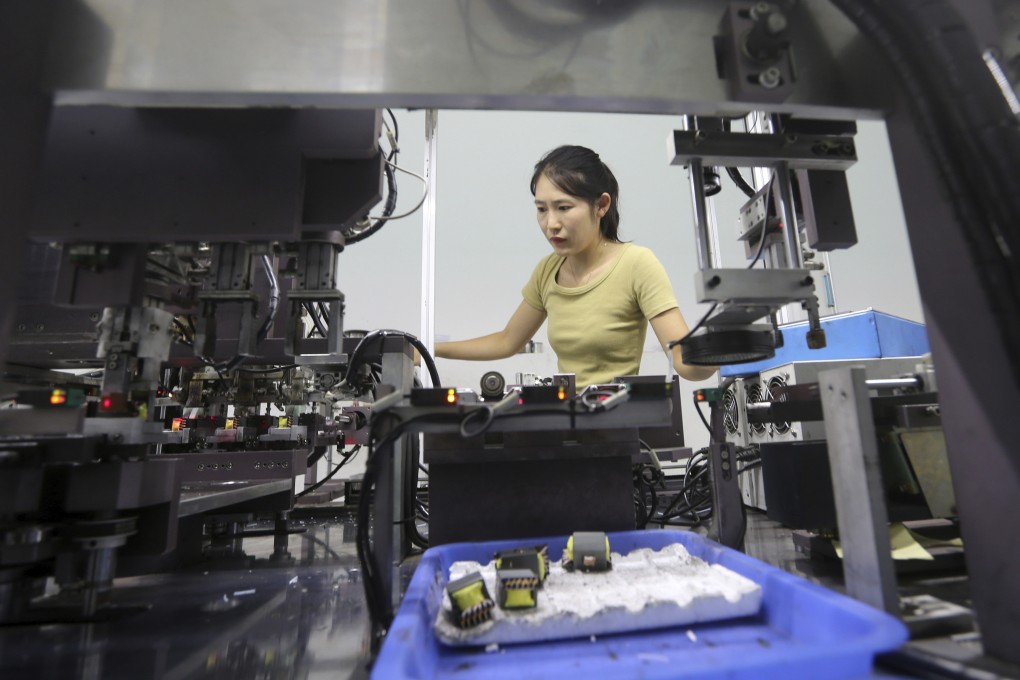 China’s purchasing managers’ index is an important monthly gauge of economic activity. Photo: AP