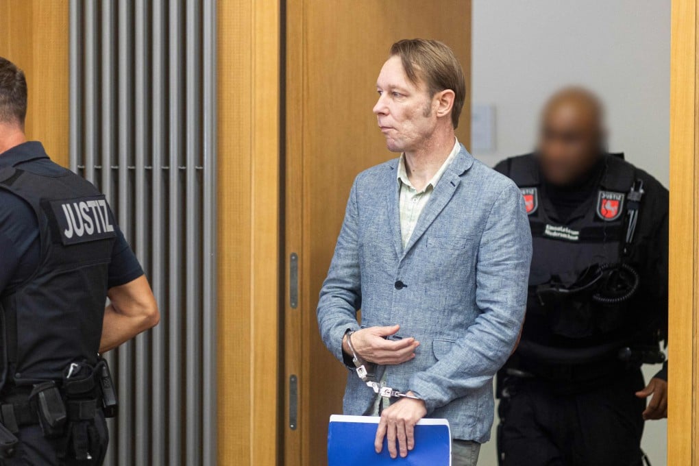 Christian Brueckner at his trial in Braunschweig, Germany on September 5, 2024. Brueckner, the top suspect in the 2007 disappearance of British toddler Madeleine McCann, was freed from a German prison on September 17. Photo: AFP