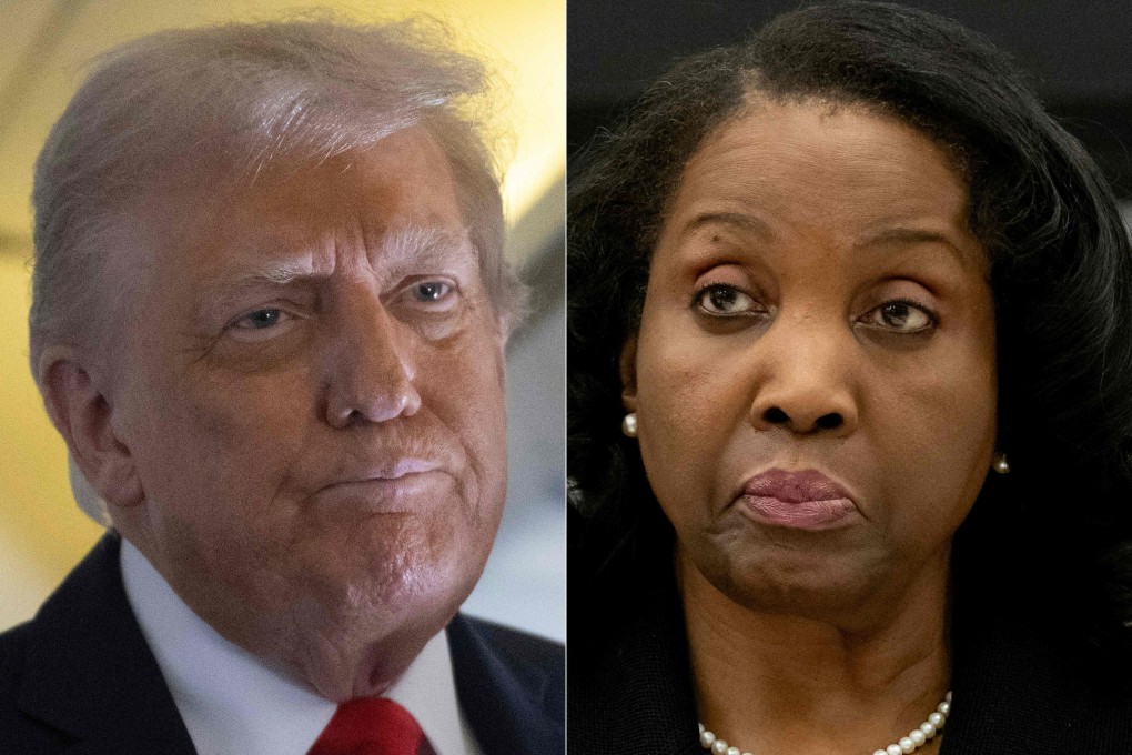 The US Supreme Court on Wednesday allowed Lisa Cook (right) to remain as a Federal Reserve governor for now, declining to act on the Trump administration’s effort to immediately remove her from the central bank. Photo: AFP