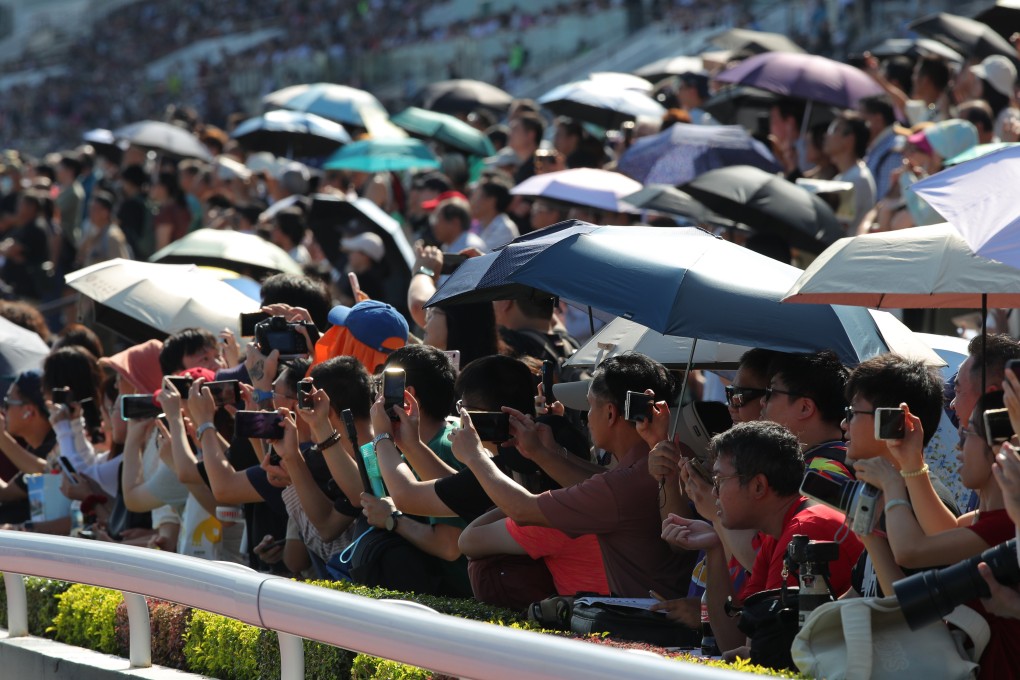 Racing fans came from near and far to be at Sha Tin on National Day. Photo: Kenneth Chan.