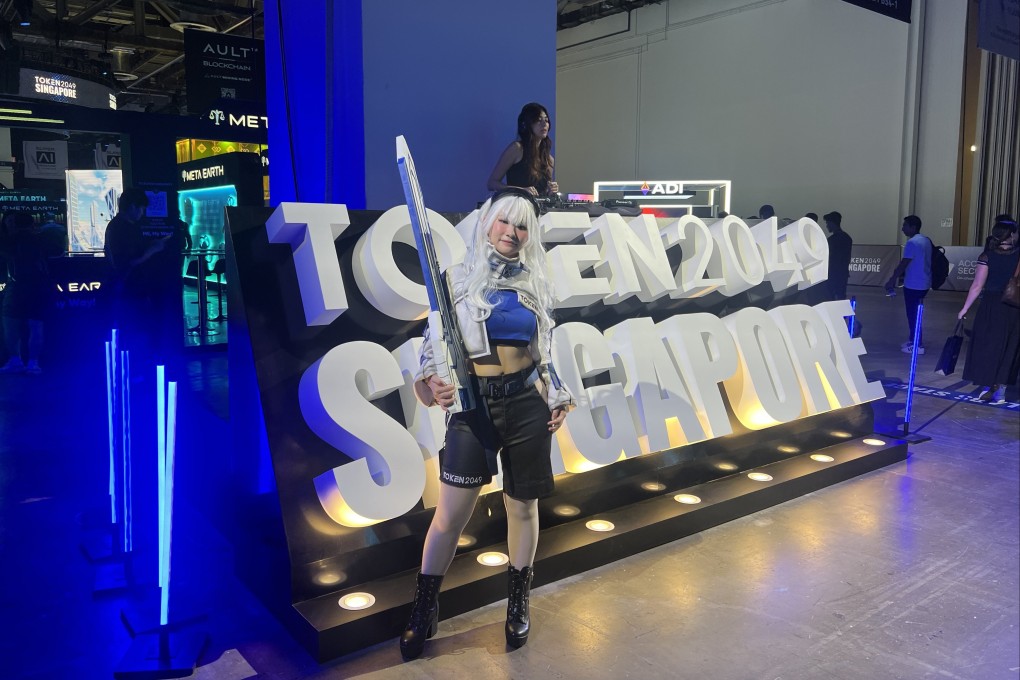 Token2049, the world’s largest crypto event, kicks off in Singapore on Wednesday. Photo: Zhou Xin