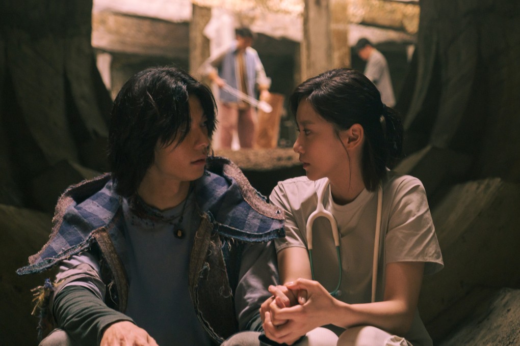 Greg Hsu (left) and Angela Yuen in a still from Measure in Love (category IIA, Cantonese and Mandarin versions available), directed by Benny Kung.
