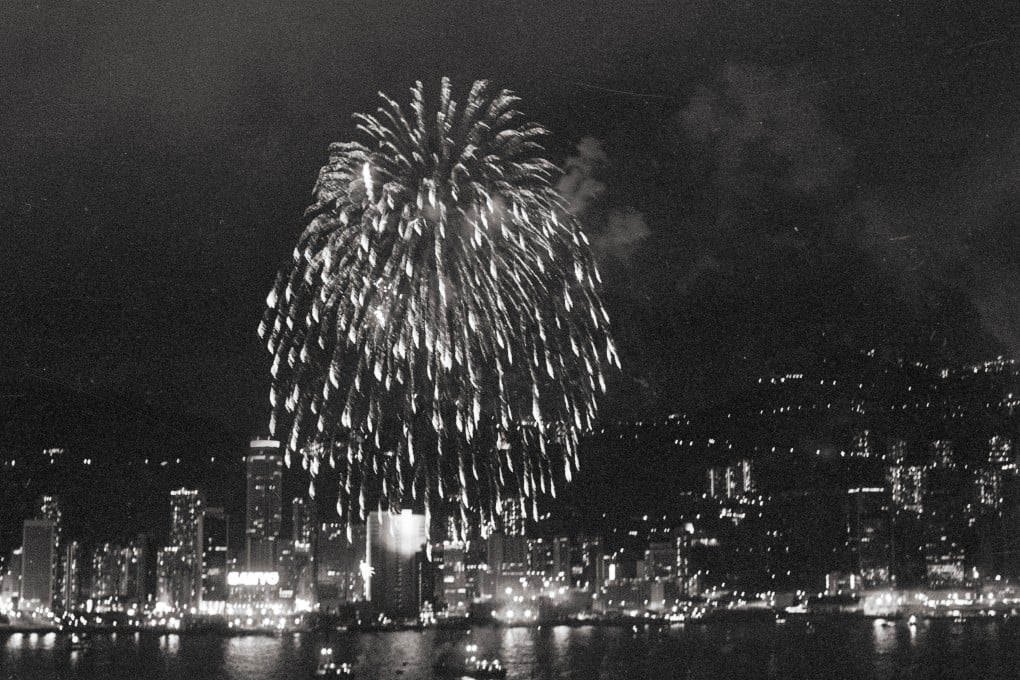 Hong Kong’s Victoria Harbour glows with a fireworks display held more than two weeks after Mid-Autumn Festival in 1983 – also the now-defunct Urban Council’s centenary year. Photo: Robin Lam Kit