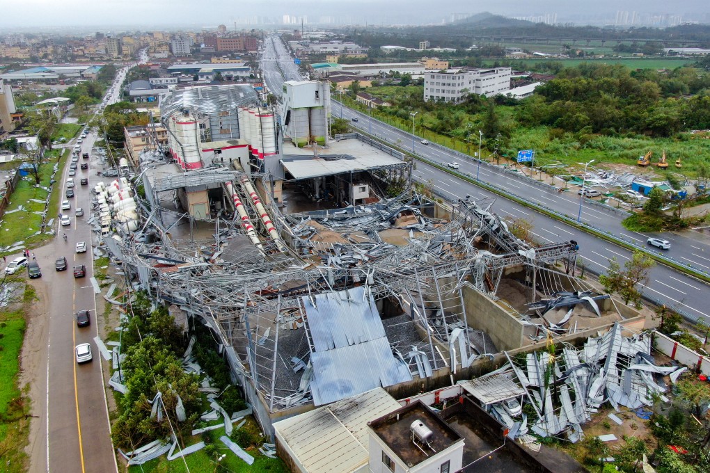 The storm caused extensive damage, estimated to cost billions of US dollars, in southern China. Photo: Xinhua