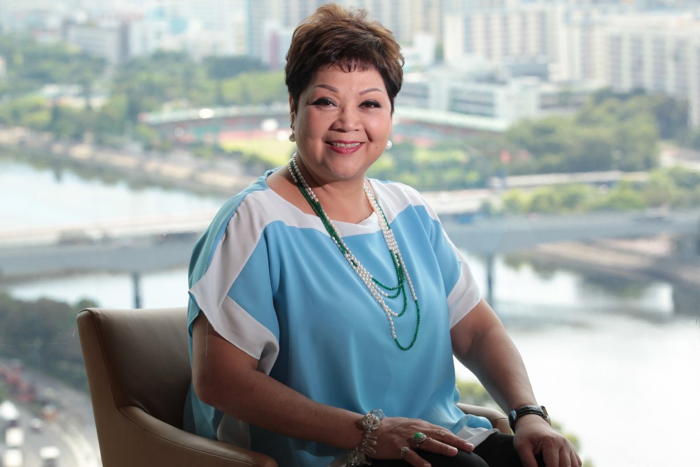 Maria Cordero in an interview with the Post in 2014. The Cantopop singer, actor and chef rose to popularity in Hong Kong in the 1980s, but more recently her political outspokenness has made her a polarising figure. Photo: Bruce Yan