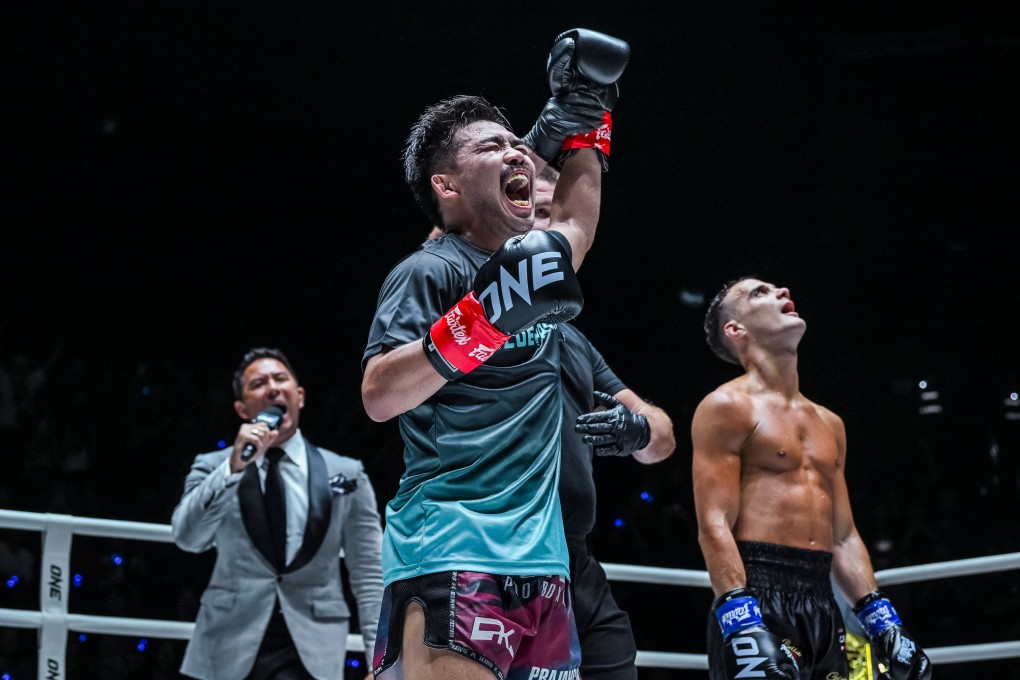 Prajanchai PK Saenchai beat Jonathan Di Bella over five close rounds in their first meeting in June. Photo: ONE Championship