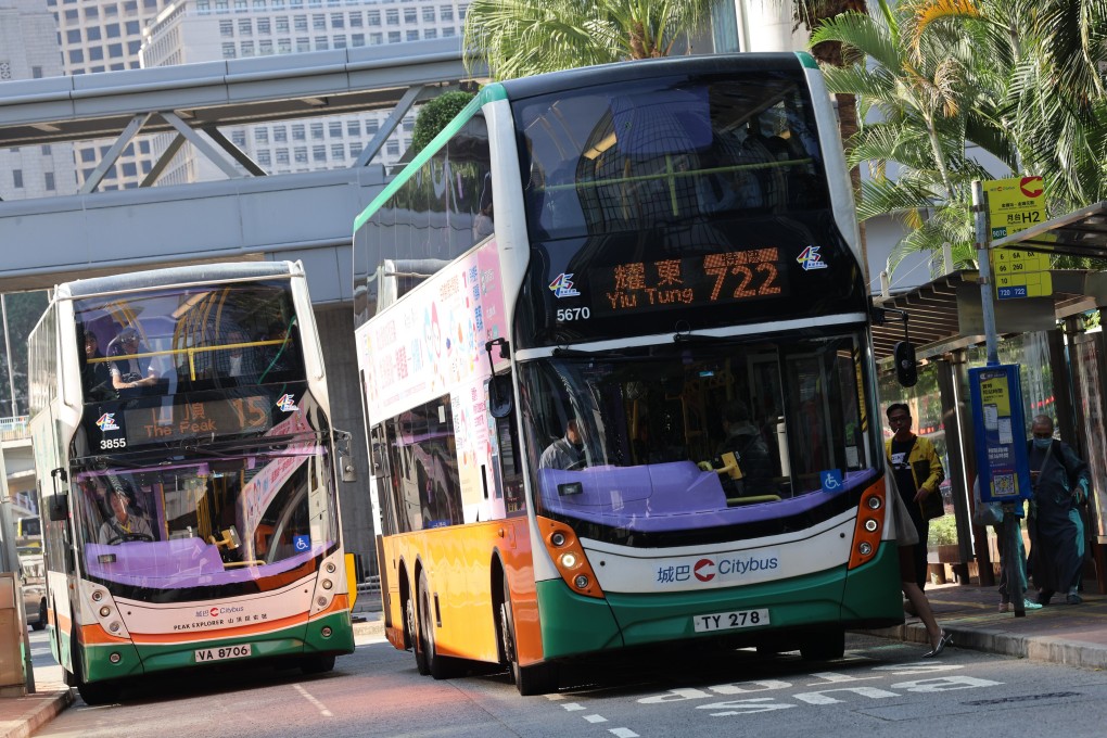 Citybus drivers will get a pay rise of 2.5 per cent. Photo: Jelly Tse