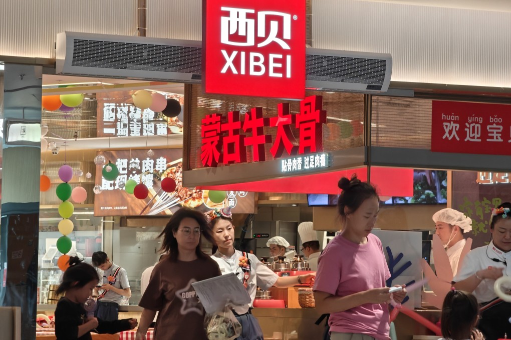 China’s popular Xibei restaurant chain is at the centre of a controversy over pre-made food, a bad omen for the country’s eateries before a typically high-spending holiday week. Photo: VCG via Getty Images