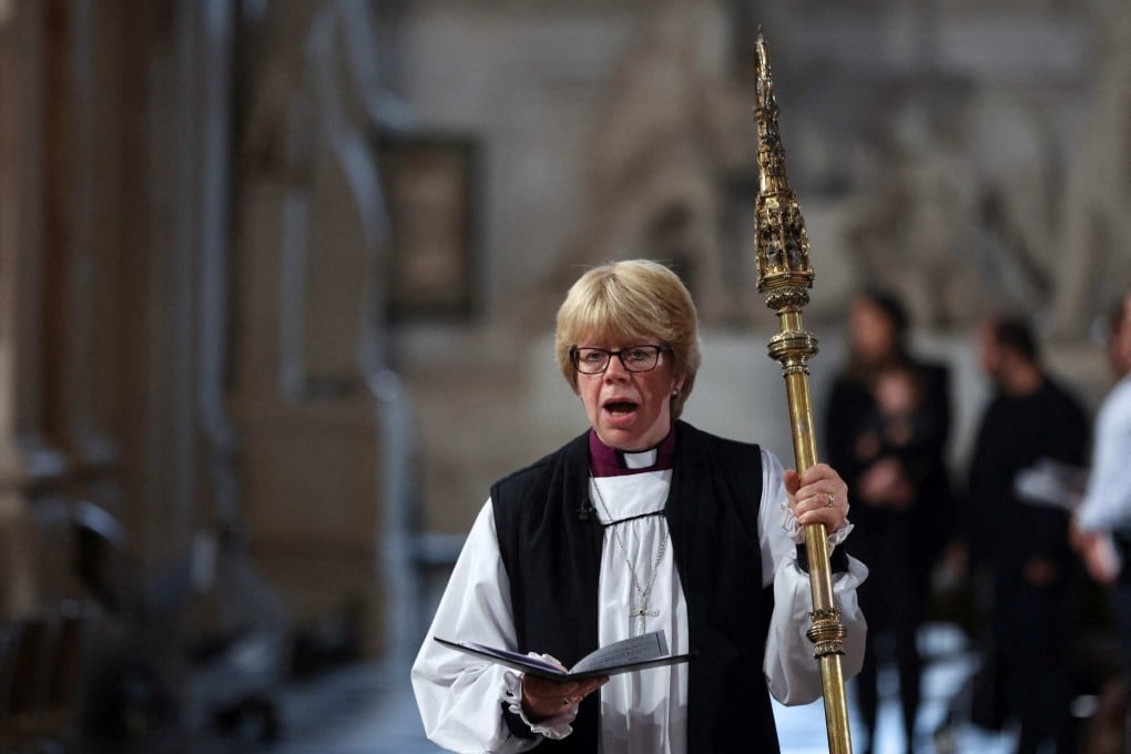 The Bishop of London, Sarah Mullally attends a Service of Prayer and Reflection for Britain’s Queen Elizabeth II in London on September 9, 2022, a day after her death at the age of 96. Photo: AFP