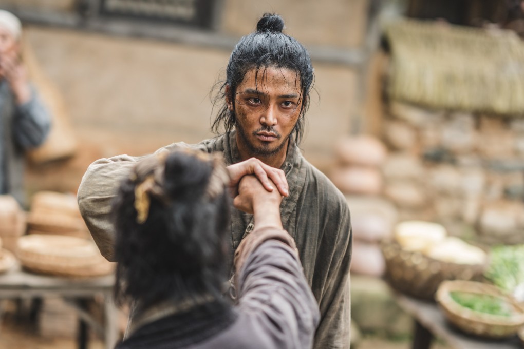 K-pop star Rowoon plays a Joseon era labourer in a still from Disney+ K-drama The Murky Stream.