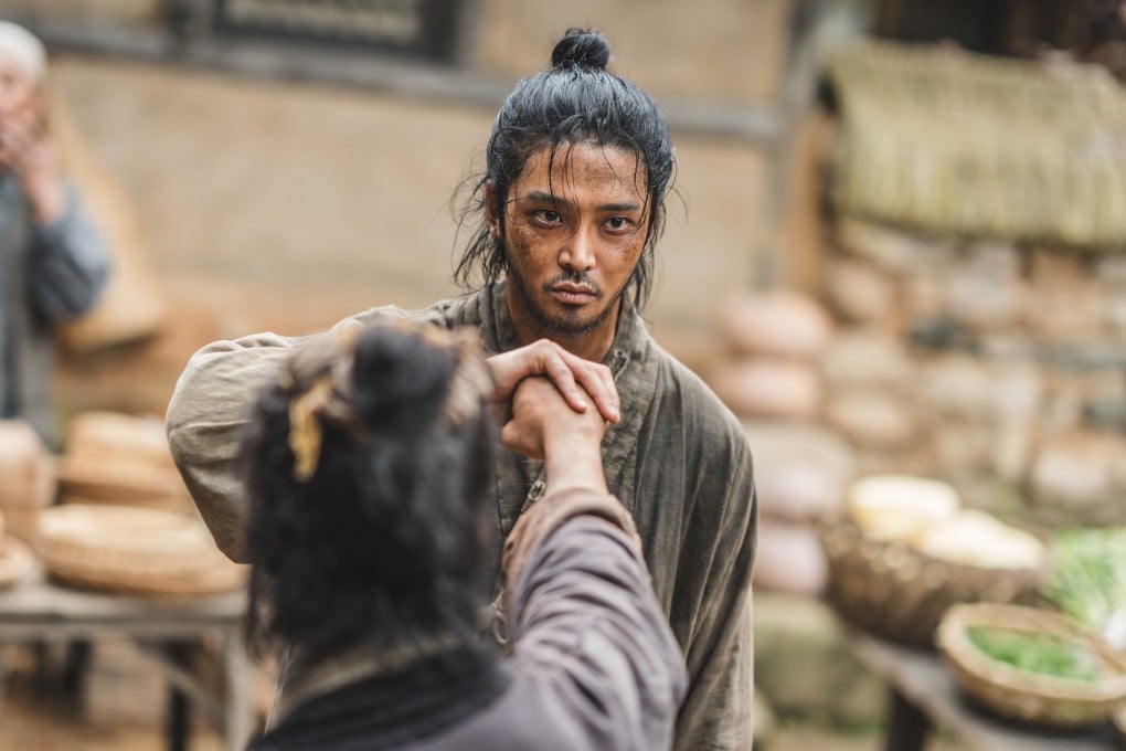 K-pop star Rowoon plays a Joseon era labourer in a still from Disney+ K-drama The Murky Stream.