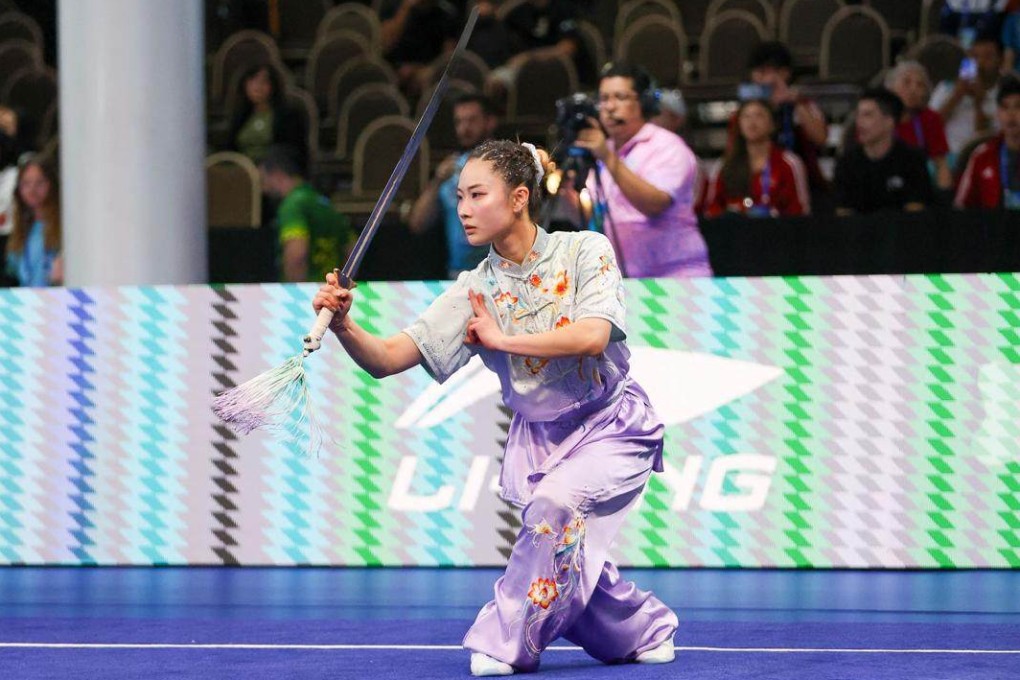 Lydia Sham said the difficulty level at the National Games was much higher than that of a world championships. Photo: Handout