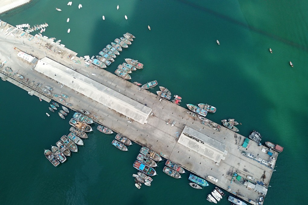 Fishermen are docked near Gwadar port in southwest Pakistan. The South Asian country plans to offer US investors a port deal in Pasni, Balochistan, to access minerals. Photo: Xinhua/File