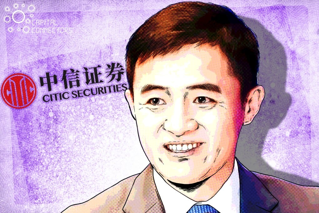 Li Chunbo, chairman and CEO of Citic Securities International. Illustration: Lau Ka-kuen