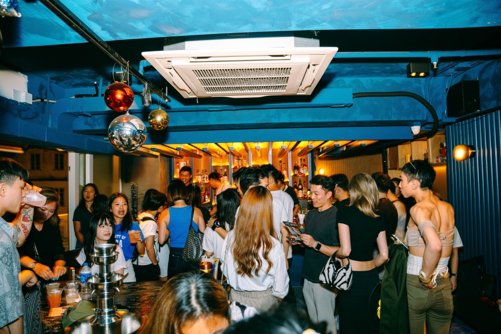 A crowd of patrons at Thirsty Shaker in Hong Kong. Photo: Handout