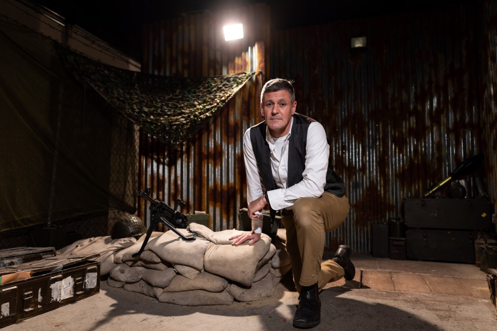 David Begbie’s experiential simulations cover refugee life, hunger, blindness, HIV/Aids stigma and environmental challenges. Photo: Kong Yat-pang