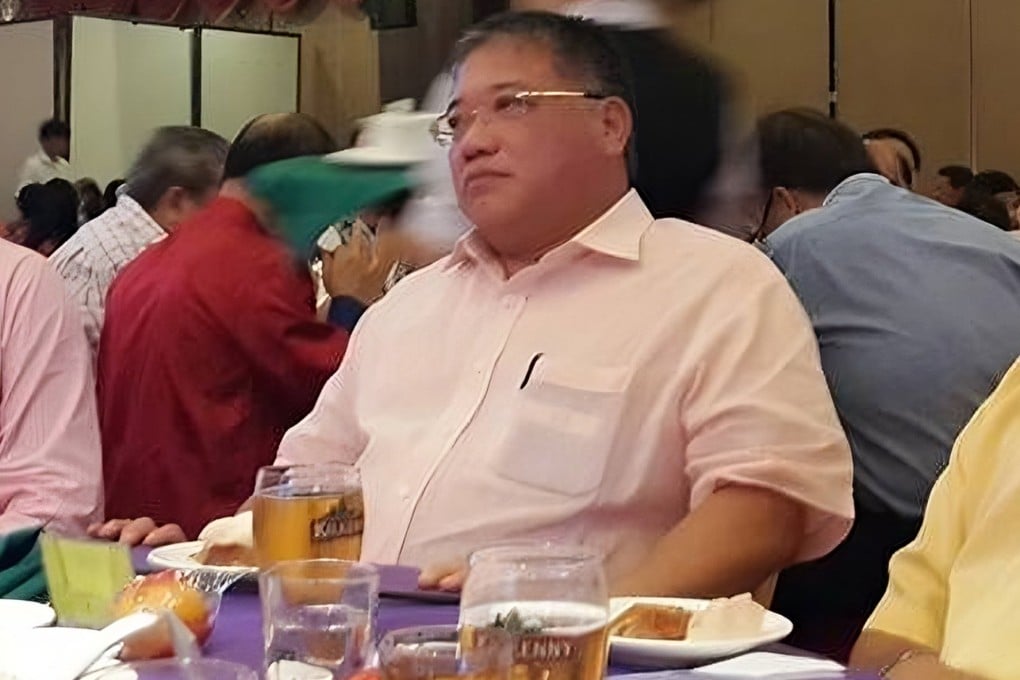 Malaysian MP Tiong King Sing (centre) pictured at an event with alcohol in 2016. Photo: Facebook/Adam.Yii