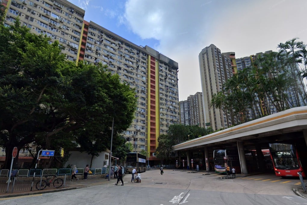The incident occurred at Leung Fat House in the Cheung Fat Estate. Photo: Google