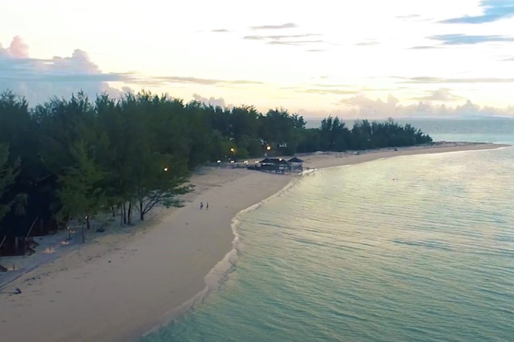 The Sutera Mantanani Resort on Mantanani Besar Island in Sabah, Malaysia. Photo: YouTube/Sutera Harbour