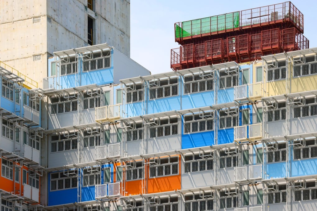 MiC flats at a light public housing project in Chai Wan. Photo: Jelly Tse