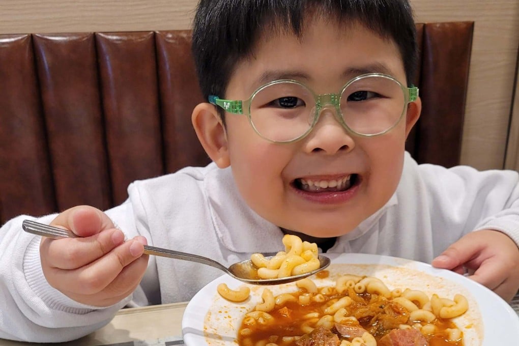 Aiden Tsang, who last year moved from Hong Kong to Australia, says he misses food found in Hong Kong’s cha chaan tengs. The eight-year-old is charming people on Instagram with his Cantonese lessons. Photo: Aiden Tsang