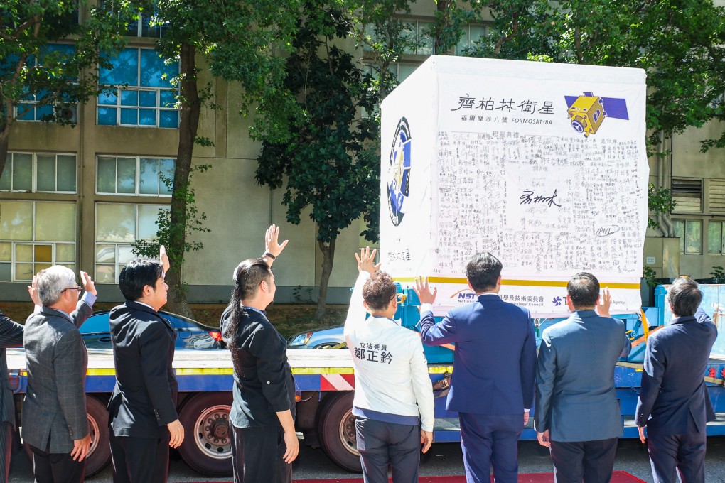 The launch later this year of the Chi Po-lin Satellite represents Taiwan’s pivot from manufacturing single satellites to building its own satellite constellations Photo: CNA