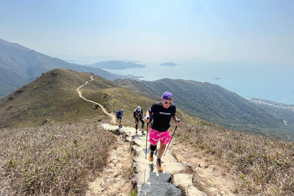 Jo Lodder is the first person to complete Hong Kong’s “five trails” ultra-marathon in five days. Photo: Handout