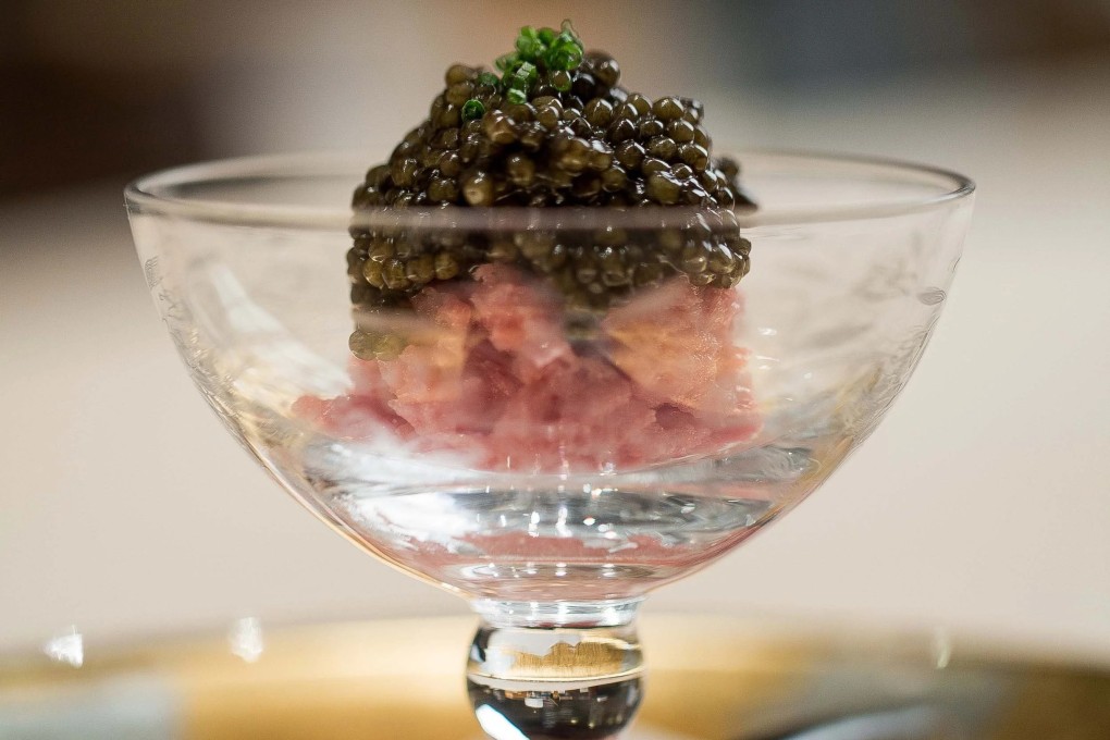 Chef Masa Takayama’s signature Masa Toro Caviar. Photo: courtesy Masa New York