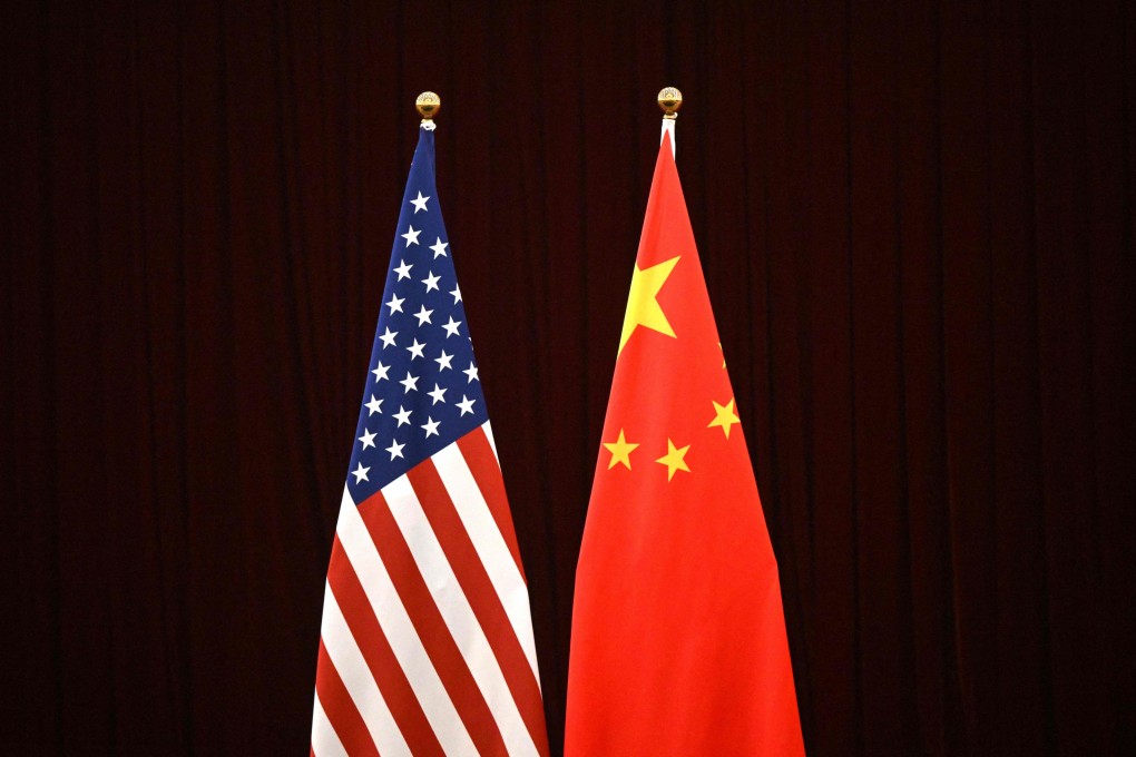 Photo of US and China flags taken in the southern Chinese city of Guangzhou in April, 2024. Photo: AFP