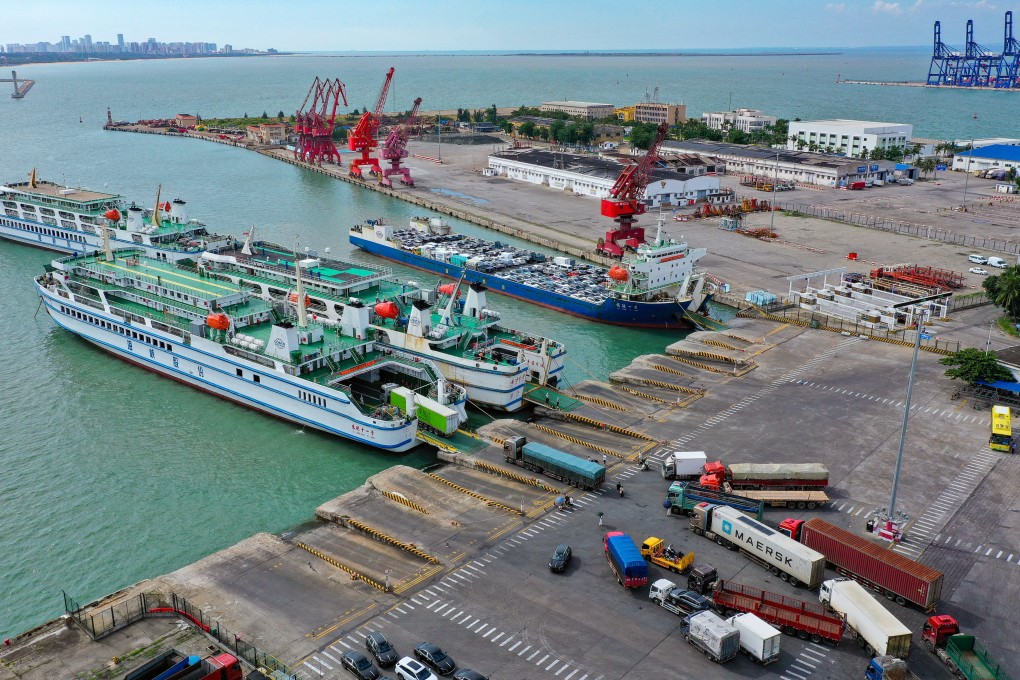 In response to US port fees taking effect next week, China has rolled out its own fees for vessels owned or affiliated with the US making port calls within its borders. Photo: Xinhua